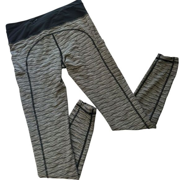 lululemon Speed Tight full length pockets reflective cuffs Sz 8 - Picture 2 of 7